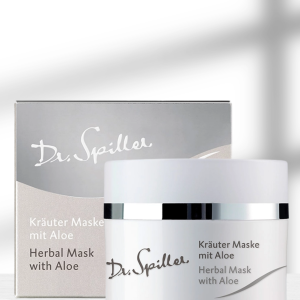 Порозвужуюча трав'яна маска з алое Dr. Spiller Herbal Mask with Aloe